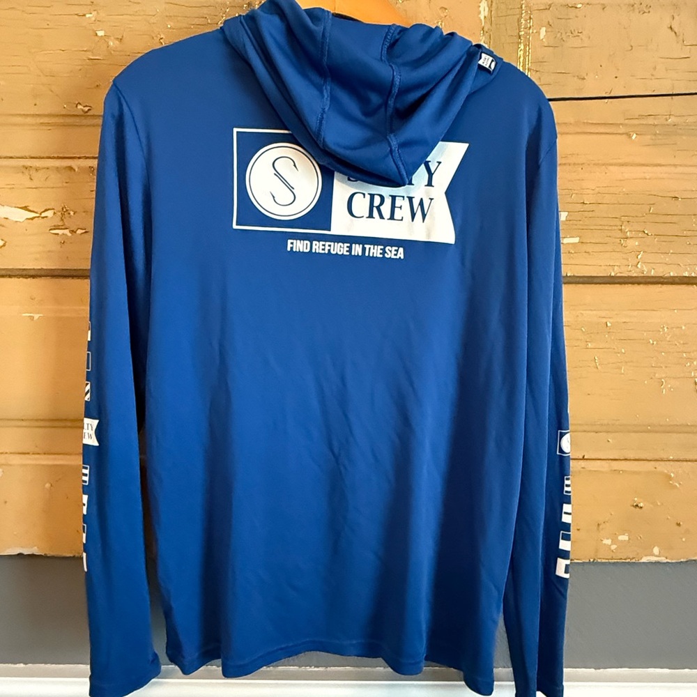Salty Crew Royal Blue Rash Guard - Picture 5 of 5
